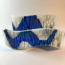 Tapestry Art Glass / Striped Art Glass Curve