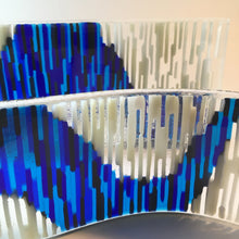 Tapestry Art Glass / Striped Art Glass Curve