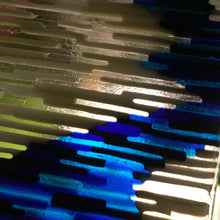 Tapestry Art Glass / Striped Art Glass Curve