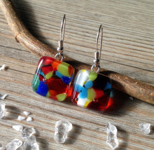 Confetti Earrings / Rainbow Earrings / Colour Burst Jewellery