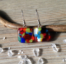 Confetti Earrings / Rainbow Earrings / Colour Burst Jewellery